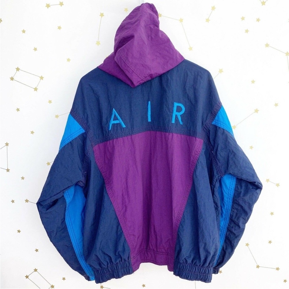 Nike • Vintage Air Blue Colorblock Windbreaker - Picture 6 of 6